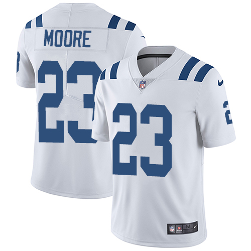 Indianapolis Colts #23 Limited Kenny Moore White Nike NFL Road Men Vapor Untouchable jerseys->indianapolis colts->NFL Jersey